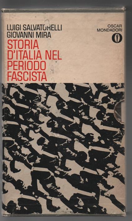 Storia d'Italia nel periodo fascista. I e II volume - copertina