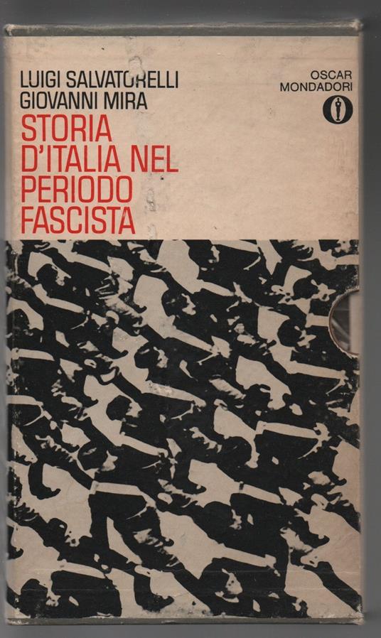 Storia d'Italia nel periodo fascista. I e II volume - copertina