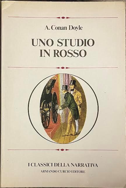 Uno studio in rosso - Arthur Conan Doyle - copertina
