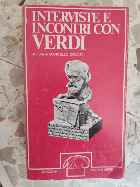 Interviste e incontri con Verdi - Marcello Conati - copertina