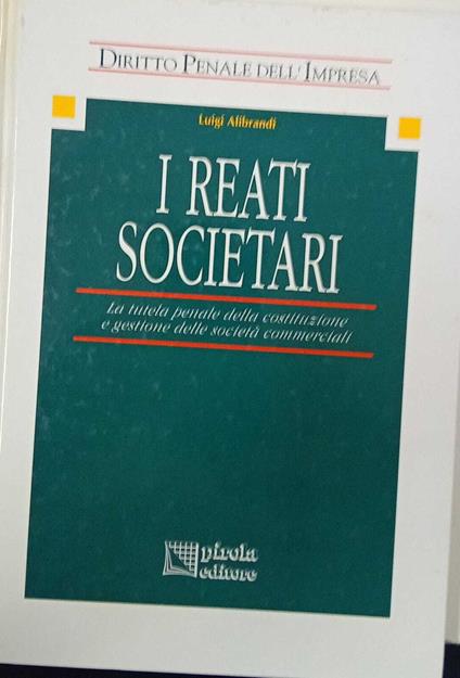 I reati societari - copertina