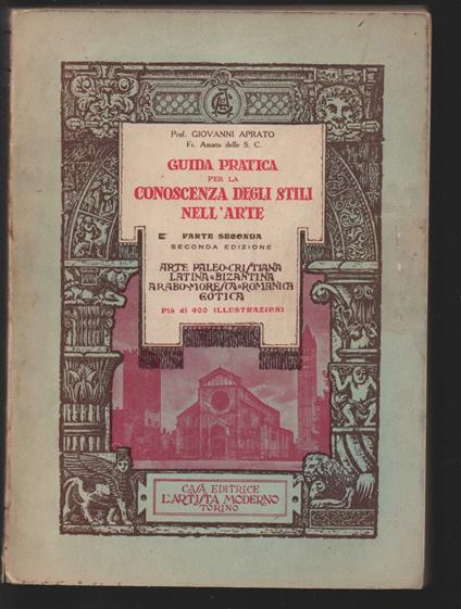 Guida pratica per la conoscenza degli stili nell'arte - Giovanni Aprato - copertina
