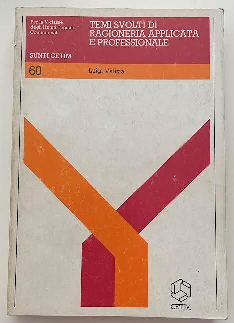 Temi svolti di ragioneria applicata e professionale - copertina