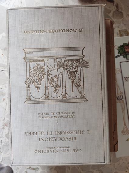 Rievocazioni e riflessioni di guerra I - Gaetano Giardino - copertina