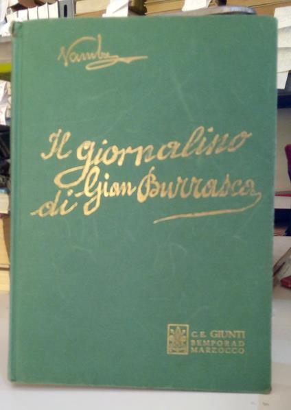 Il giornalino di Gian Burrasca - Vamba - copertina