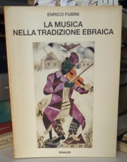 La musica nella tradizione ebraica - Enrico Fubini - copertina