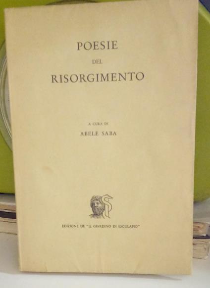 Poesie del Risorgimento - copertina