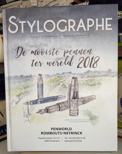 Le Stylographe. De mooiste pennen ter wereld 2018 - copertina