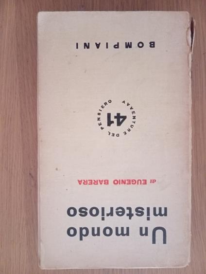 Un mondo misterioso - Eugenio Barera - copertina