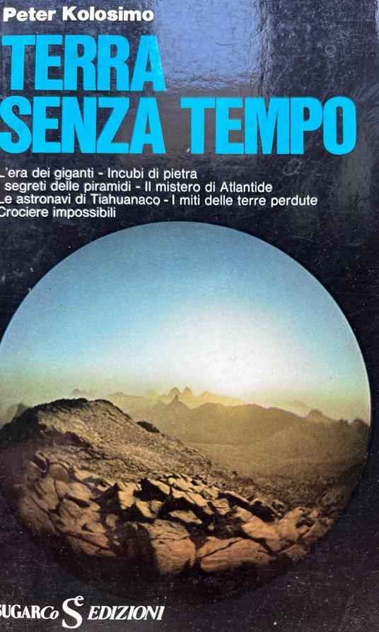 Terra senza tempo - Peter Kolosimo - copertina