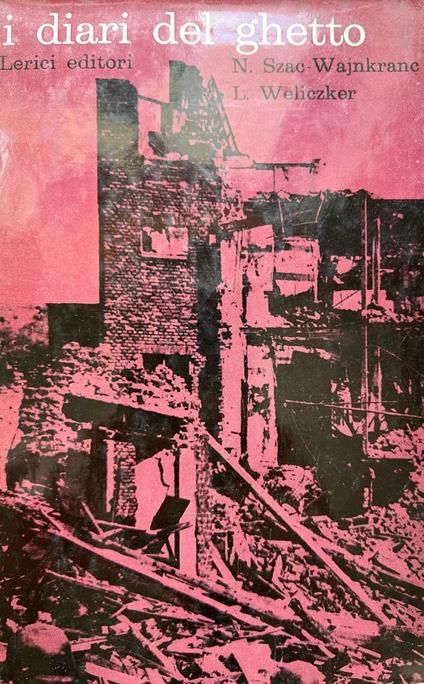 I diari del ghetto - copertina
