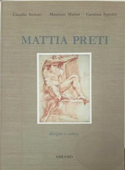Mattia Preti disegno e colore - copertina