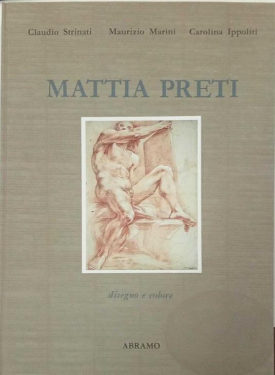 Mattia Preti disegno e colore - copertina