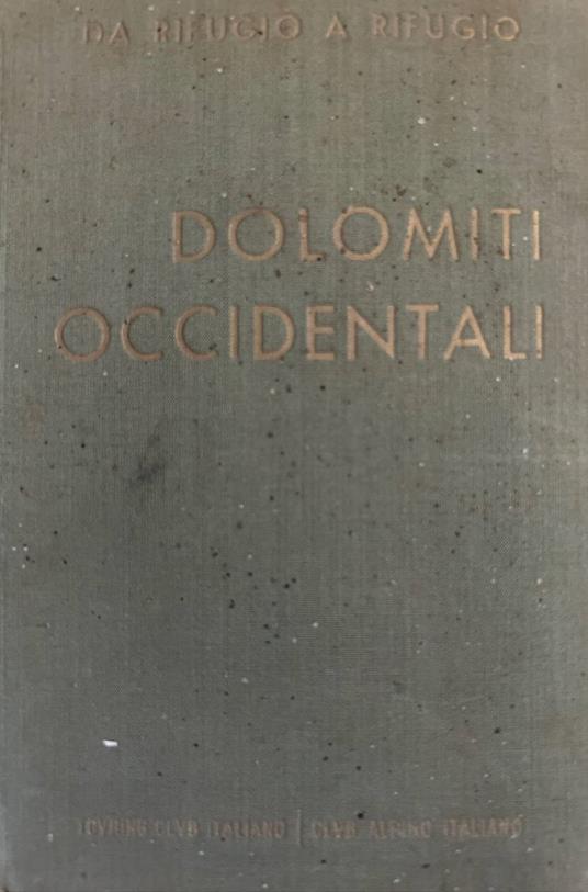 Dolomiti occidentali - copertina