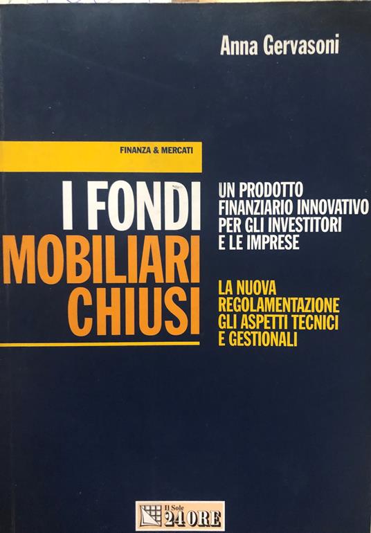 I fondi mobiliari chiusi - copertina