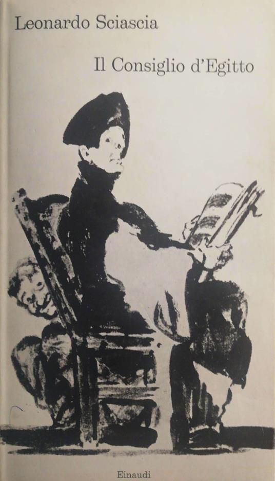Il Consiglio d'Egitto - Leonardo Sciascia - copertina
