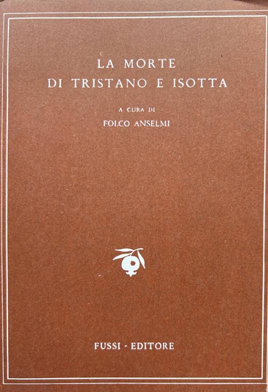 La morte di Tristano e Isotta - copertina