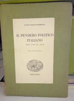 Il pensiero politico italiano dal 1700 al 1870
