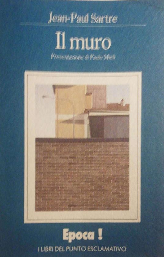 Il muro - Jean-Paul Sartre - copertina