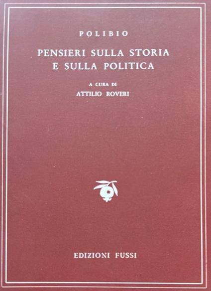 Pensieri sulla storia e sulla politica - Polibio - copertina