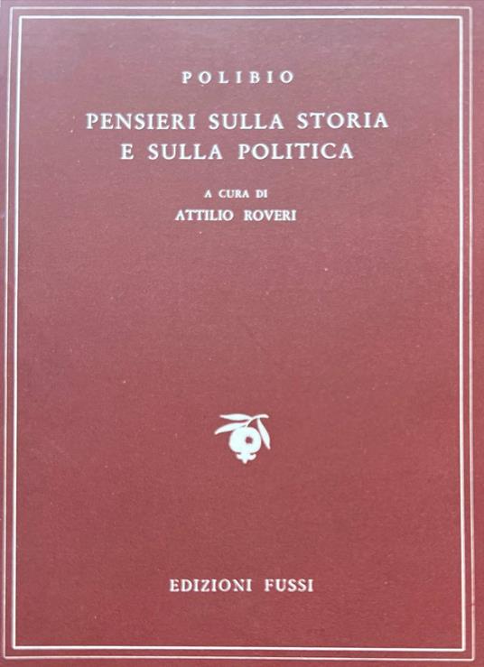 Pensieri sulla storia e sulla politica - Polibio - copertina