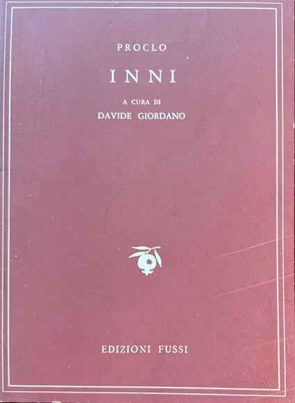 Inni - Proclo - copertina