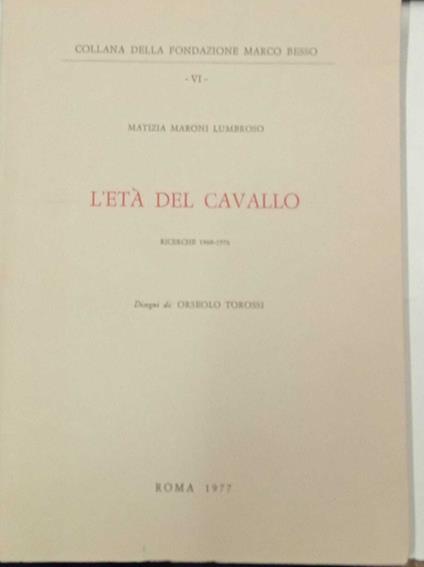 L' età del cavallo - copertina