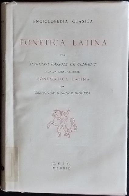 Fonetica latina - copertina