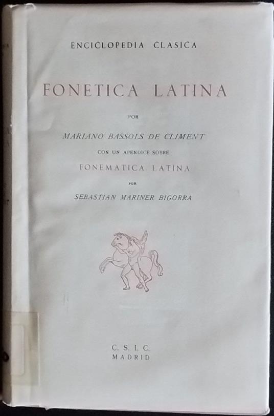 Fonetica latina - copertina