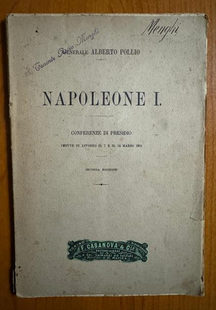 napoleone I - copertina