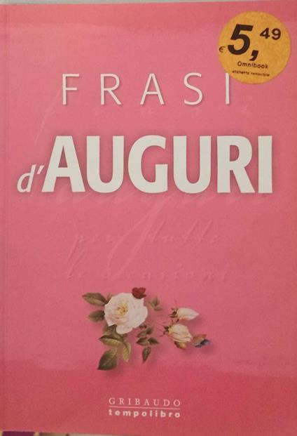 Frasi d'auguri per tutte le occasioni - copertina