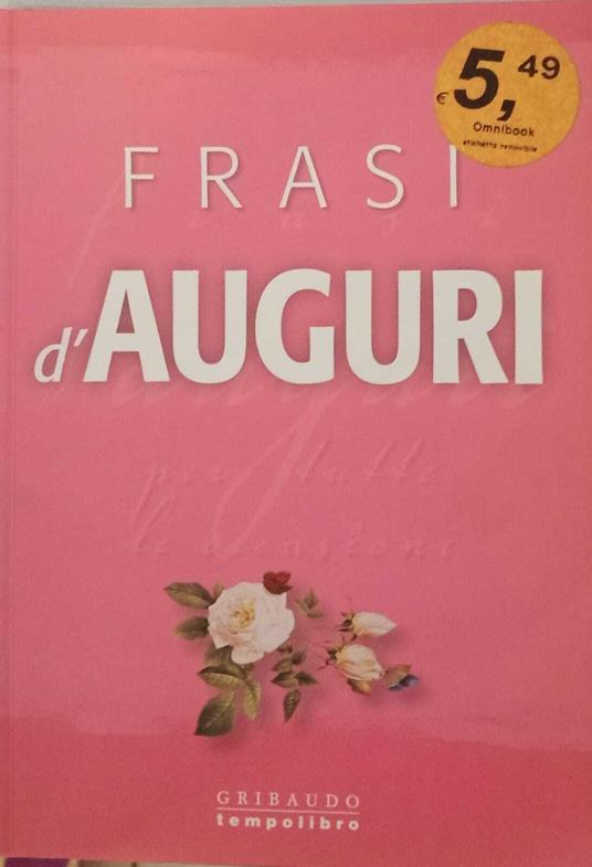 Frasi d'auguri per tutte le occasioni - copertina