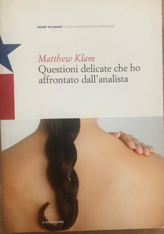 Questioni delicate che ho affrontato dall'analista - copertina