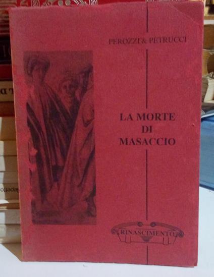 La morte di Masaccio - copertina