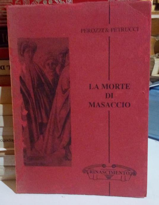 La morte di Masaccio - copertina
