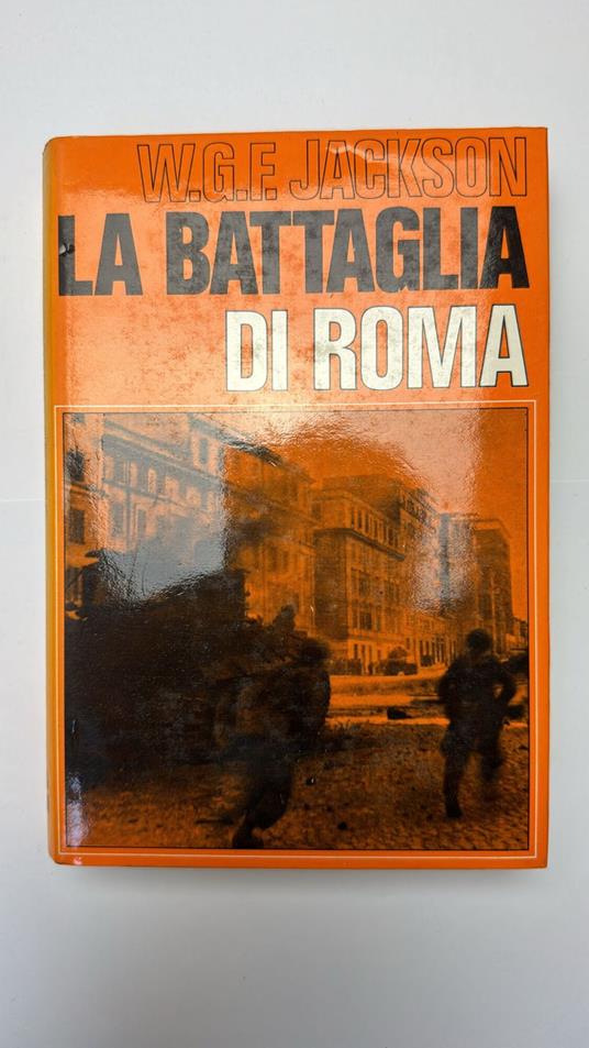La battaglia di Roma - William G. F. Jackson - copertina