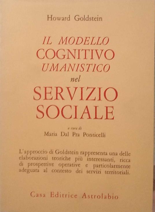 Il modello cognitivo umanistico nel servizio sociale - copertina