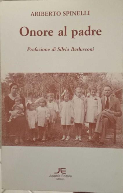 Onore al padre - copertina