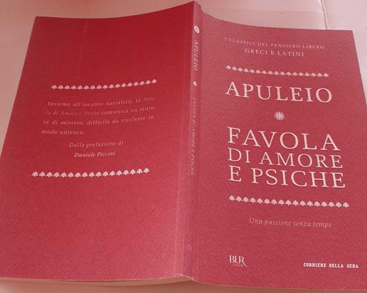 Favola di amore e psiche - Apuleio - copertina