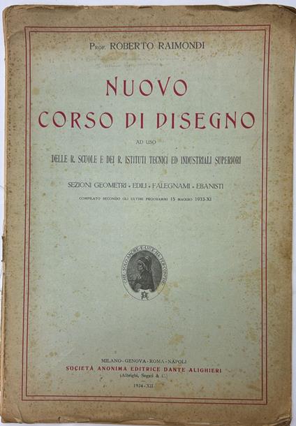 Nuovo corso di disegno - Roberto Raimondi - copertina