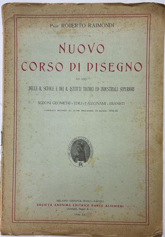 Nuovo corso di disegno - Roberto Raimondi - copertina