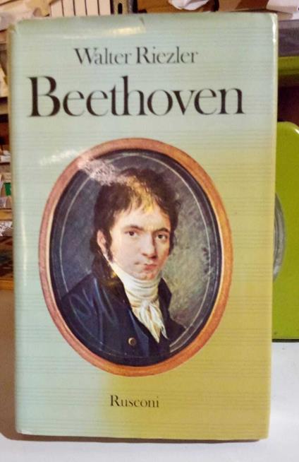Beethoven - Walter Riezler - copertina