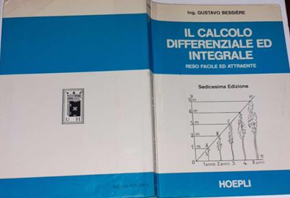 Il calcolo differenziale ed integrale reso facile ed attraente - Gustavo Bessiere - copertina