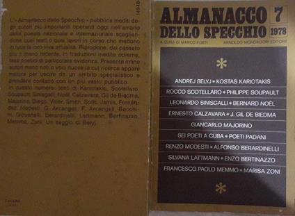Almanacco dello specchio - copertina