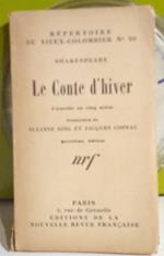 Le Conte d'hiver. Comédie en cinq actes