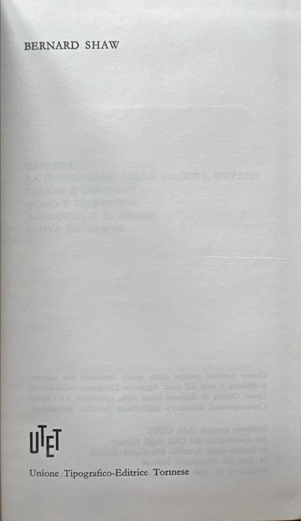 Le opere - Bob Shaw - copertina