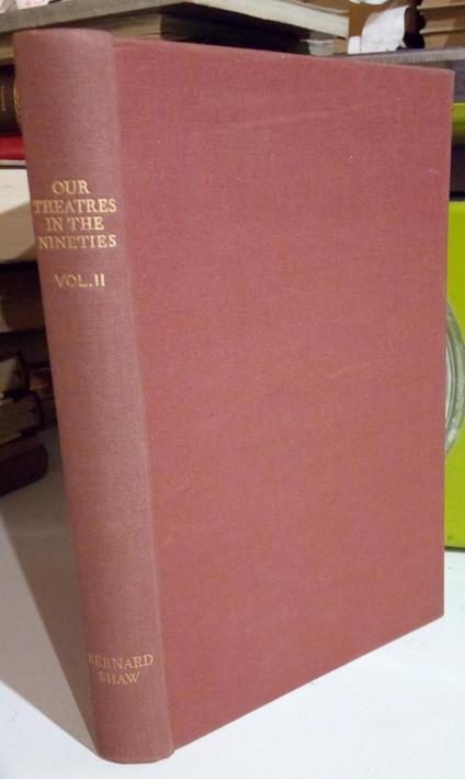 Our theatres in the nineties. Volumes II° - Bob Shaw - copertina