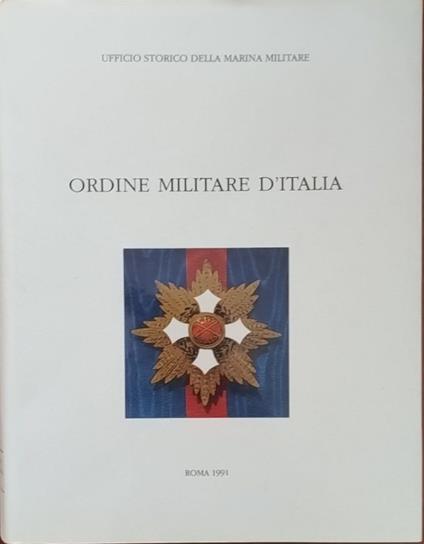 Ordine militare d'Italia - copertina