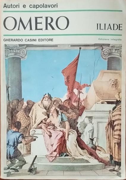 Iliade - Omero - copertina