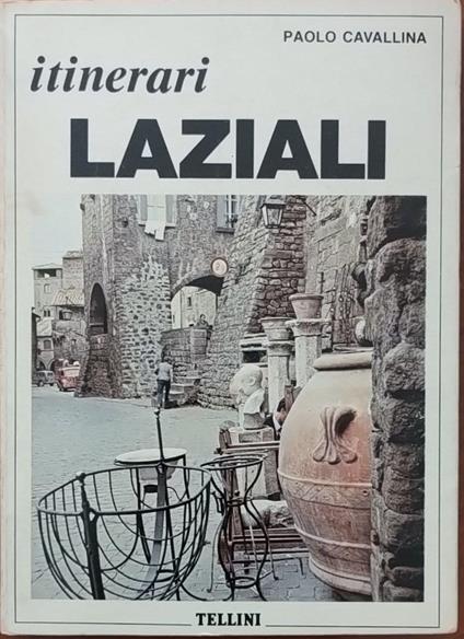 Itinerari laziali - Paolo Cavallina - copertina